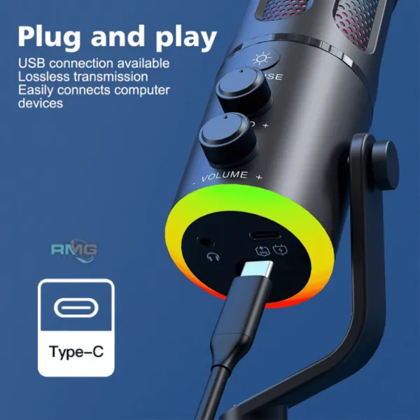 Studio mic for online teaching and webinars