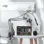Black F999 Professional Podcasting Equipment