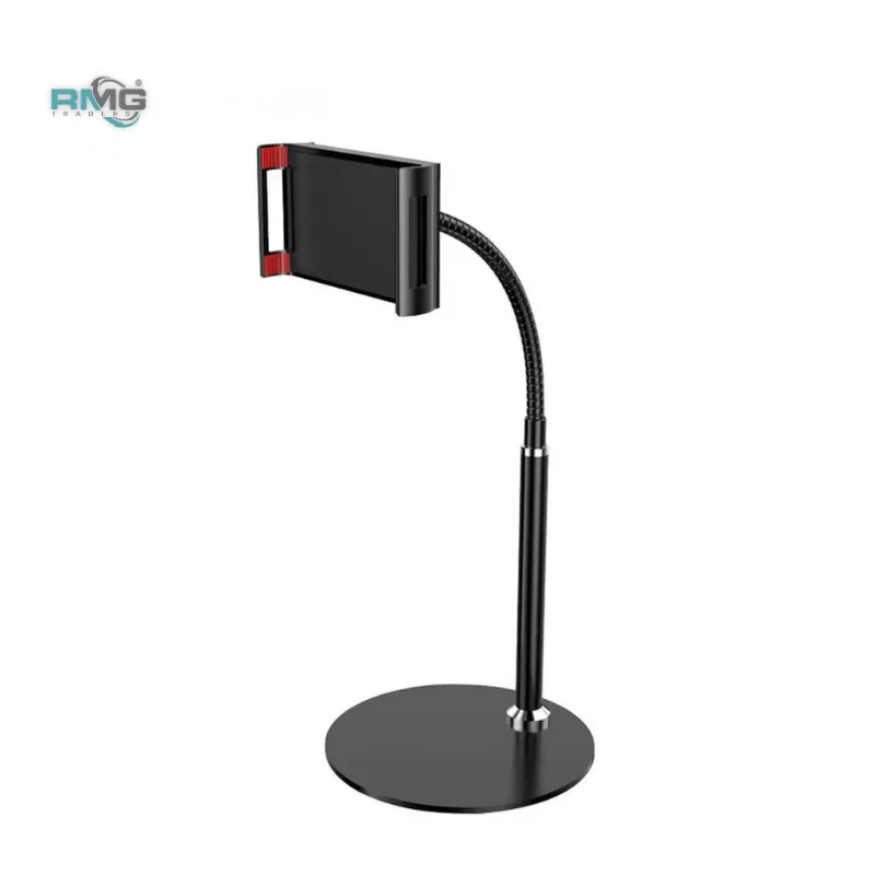 Desk-mounted phone stand for drama watching