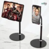 Desktop mobile phone stand for overhead shooting