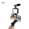 Portable AY-49 Vlogging Tripod with Mobile Holder