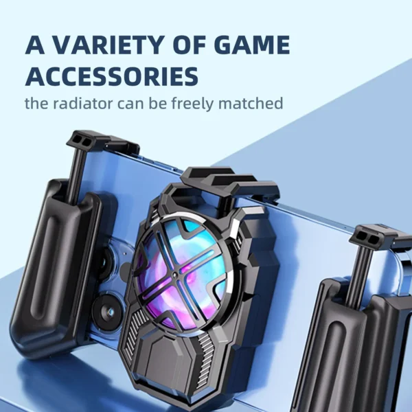 Ergonomic Gamepad with Phone Holder for PUBG Free Fire