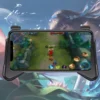 Mobile Gamepad Handle with Triggers and Holder