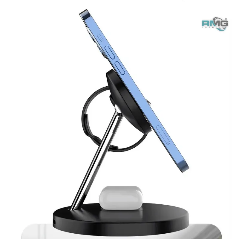 Original WIWU 4-in-1 Cableless Magnetic Charging Station