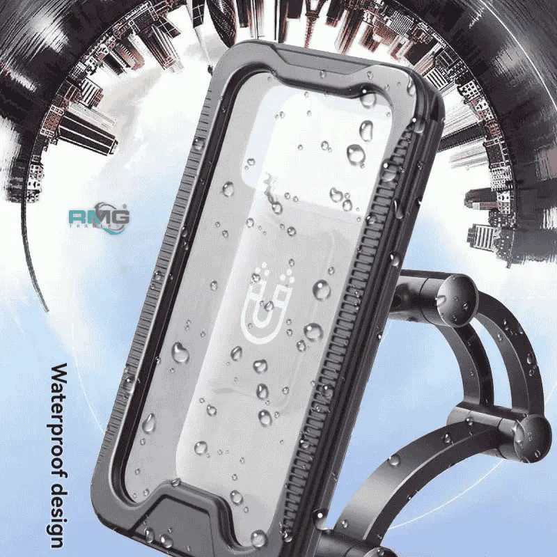 Motorcycle Phone Case Waterproof with Sensitive Touch Screen