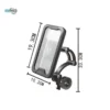 Waterproof Phone Holder for Bike Riders with 360 Degree Rotation