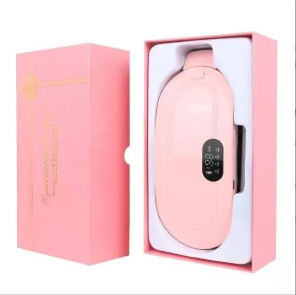 Heated belly pad for uterus pain relief