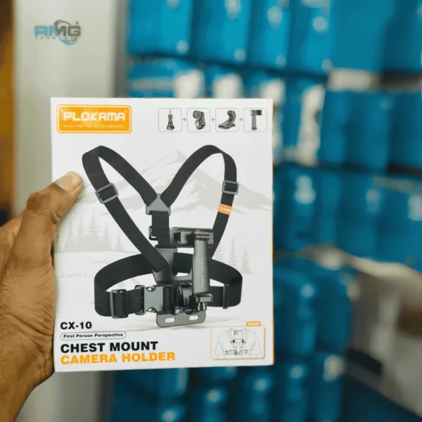 CX10 Chest Strap Mount Holder for Tiktok and YouTube Recording