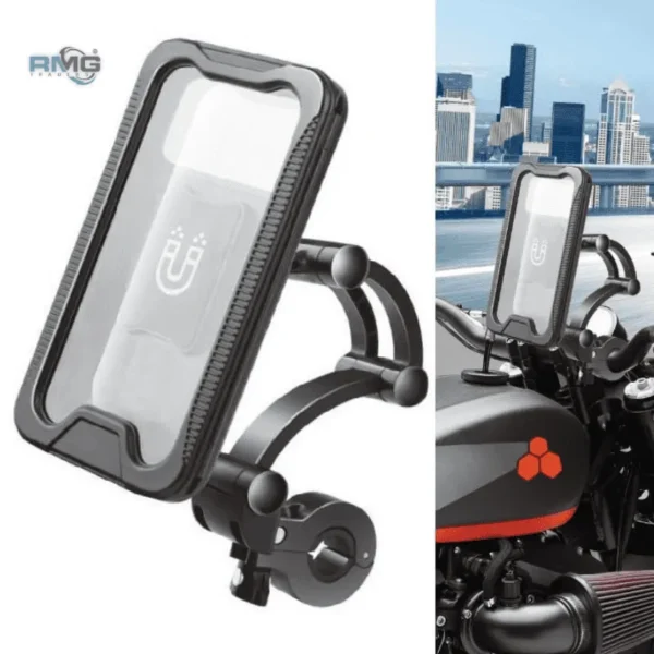 Handlebar Mounted Waterproof Mobile Case for Bicycle & Motorcycle
