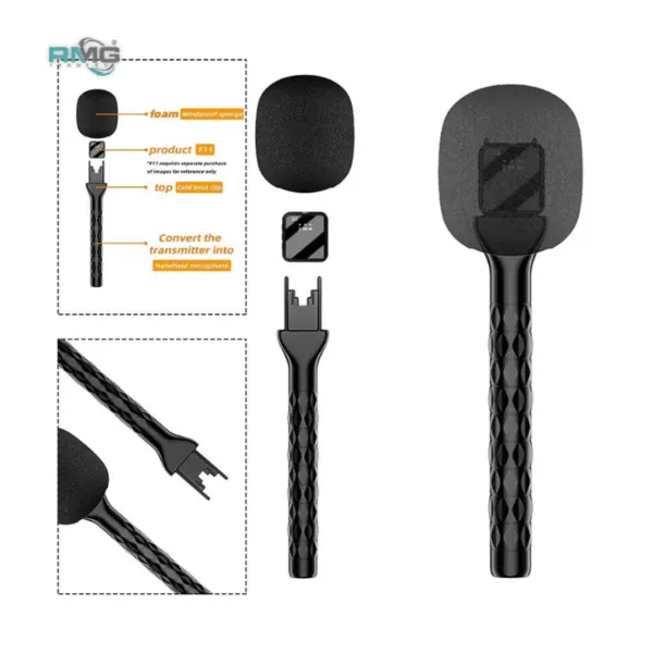 Portable Handheld Mic Holder for Stage and Studio