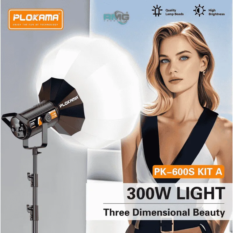 PLOKAMA soft light ball photography setup
