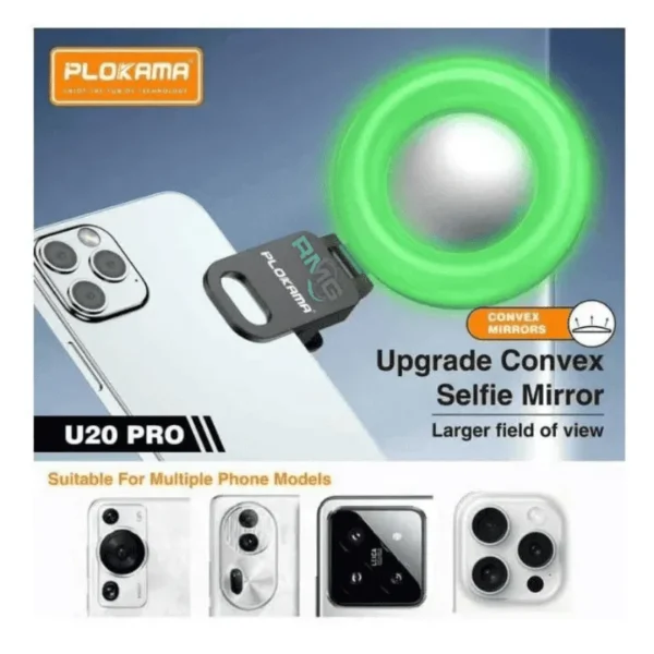 Plokama U20 Pro LED+RGB Rechargeable Fill Light