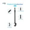 Jmary MT49 Tripod Stand for TikTok & YouTube Setup