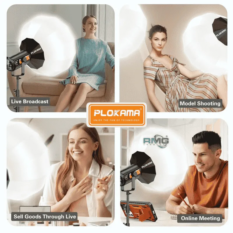 300W LED light for studio photography