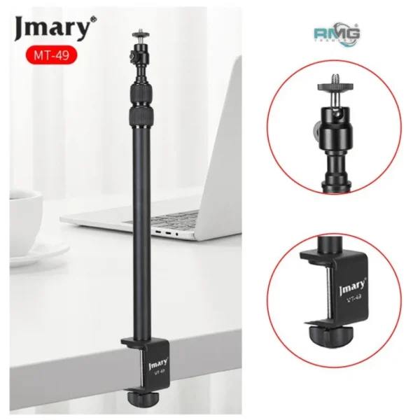 Jmary MT49 Tripod for Camera and Ring Light Setup