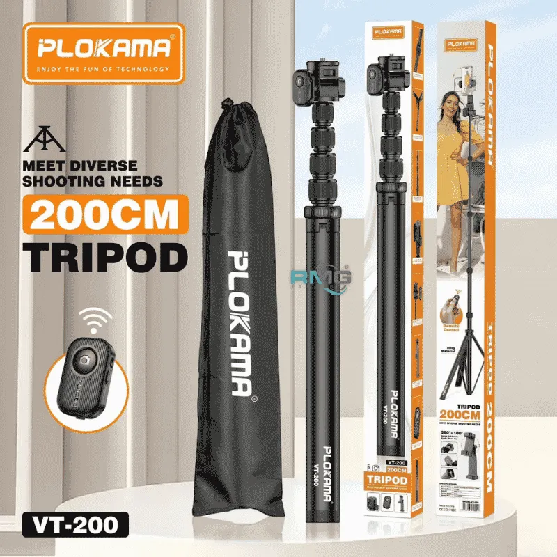 VT-200 tripod for photography and streaming