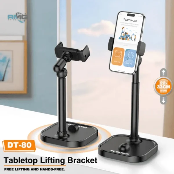 PLOKAMA DT80 aluminium desktop phone stand
