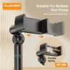 Professional flexible aluminium phone holder for desk