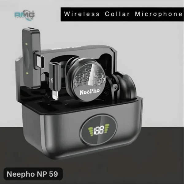 Neepho NP-59 Clip-On Mic for YouTube and Vlogging