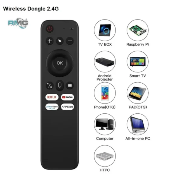 TV Box Remote K07 V9 for Xiaomi TV Stick