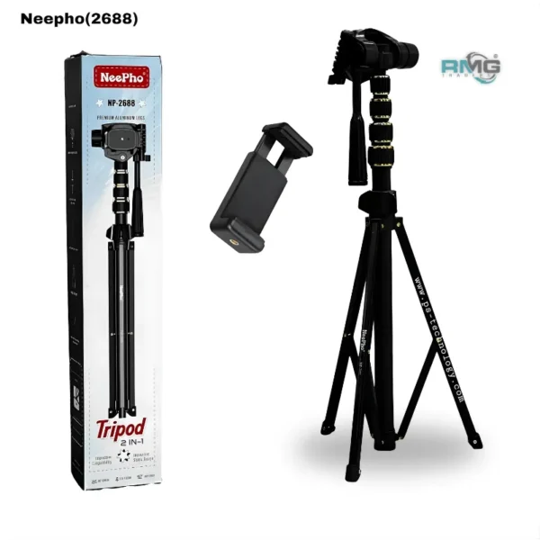 Adjustable NP-2688 Tripod Stand for Videography
