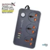 603PU Speed-X universal travel power strip