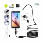 3-in-1 endoscope camera Type C Micro USB and USB