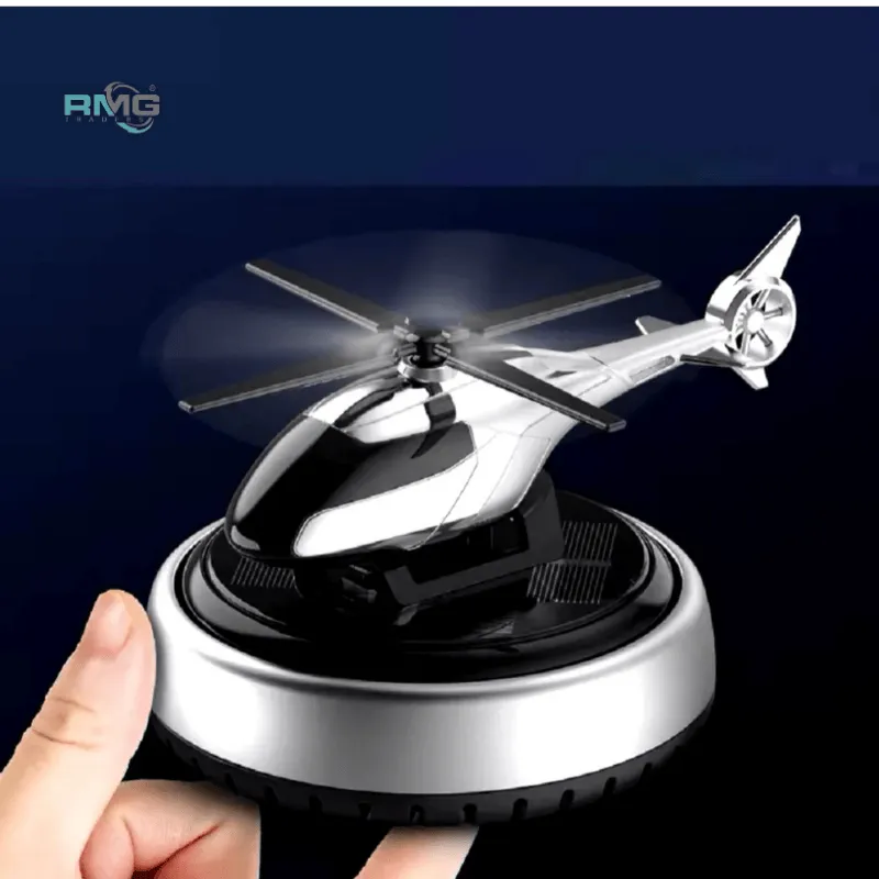 Stylish car perfume with spinning propeller