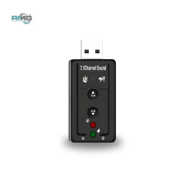 USB 7.1 external sound card adapter