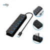 7-Port USB 3.0 hub with independent switches