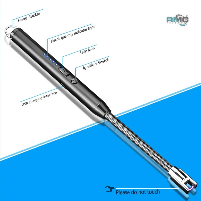 Portable flameless lighter for outdoor use