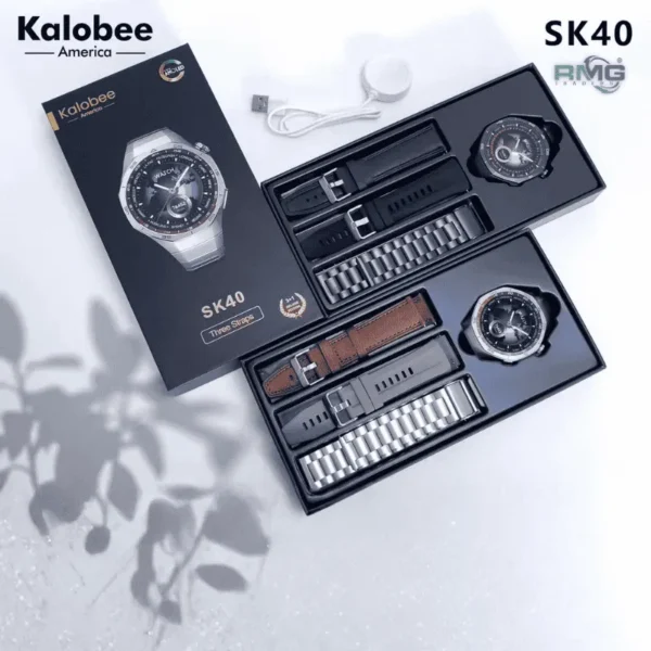 SK40 Bluetooth smart watch with waterproof design