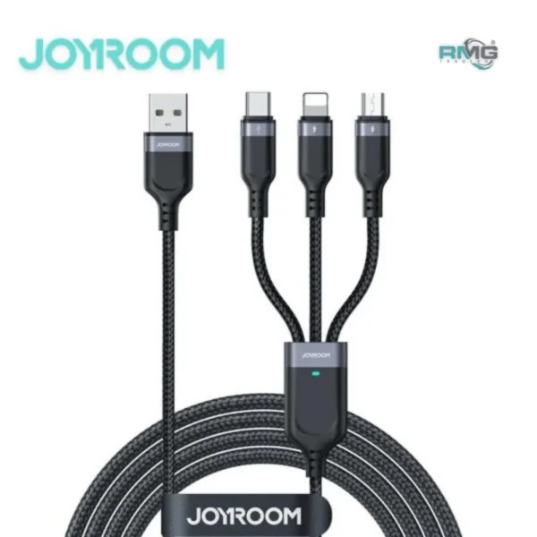 JOYROOM S-1T3018A 3-in-1 USB-A to Lightning, Type-C & Micro USB cable
