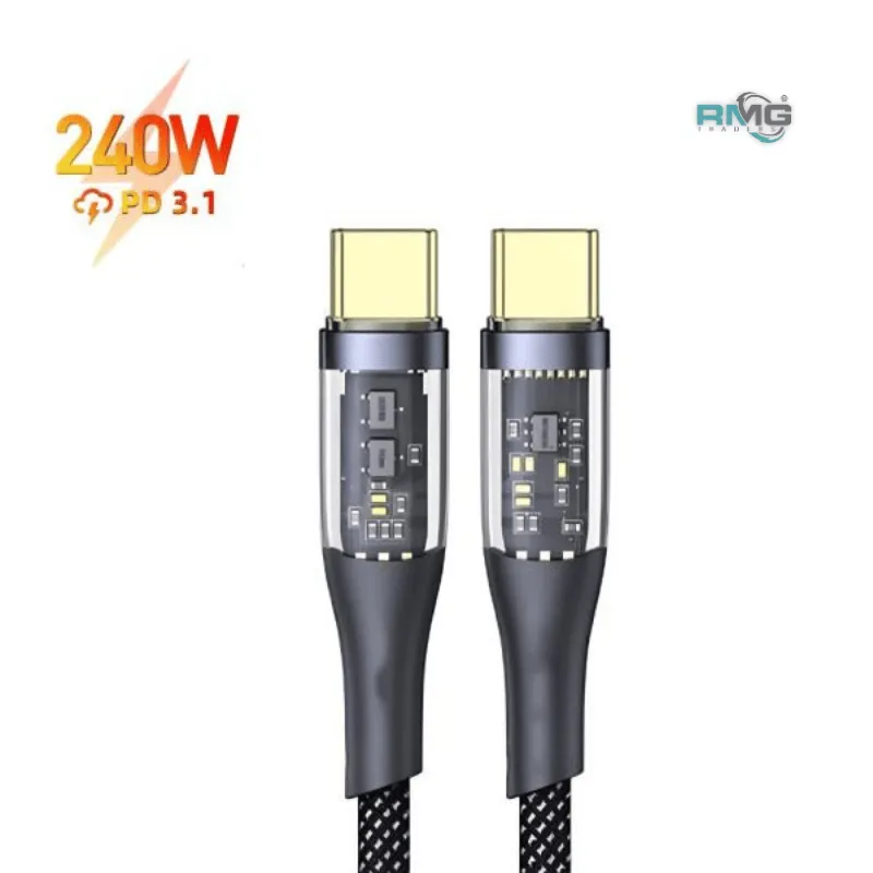 ASPOR A153 Type-C to Type-C 240W PD fast charging cable