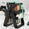 18-jar rotating spice rack organizer