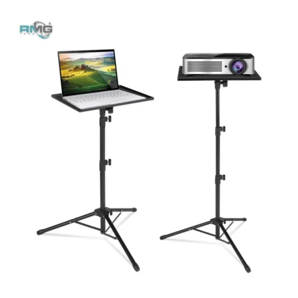 Portable Projector & Laptop Stand Tripod Portable projector and laptop stand on tripod