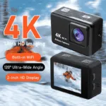 WiFi-enabled mini action camera V22