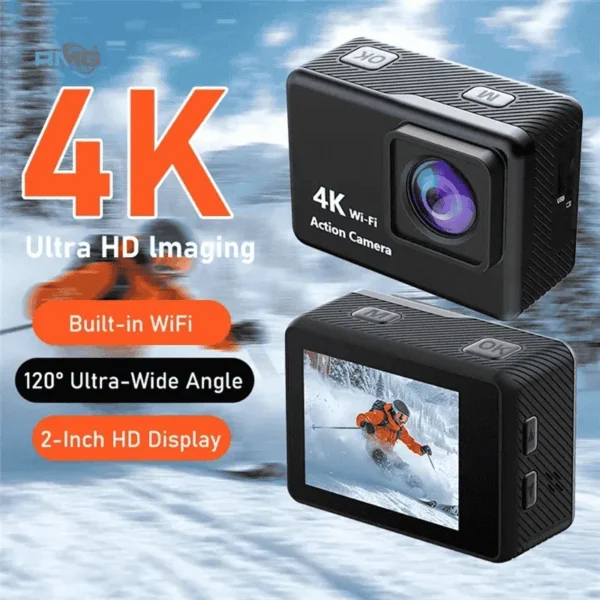 WiFi-enabled mini action camera V22