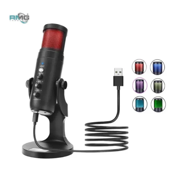 Jmary MC-PW9 RGB professional USB microphone