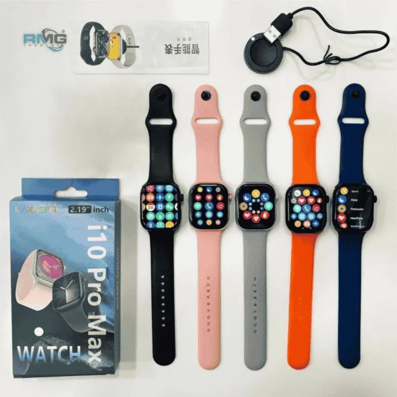 i10 Pro Max fitness tracking watch