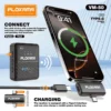 Wireless microphone for interviews and vlogging