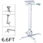 Projector ceiling mount kit 6.6 feet / 2M heavy gauge square type