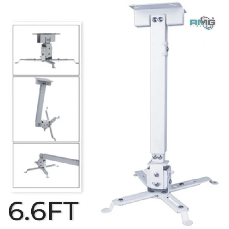 Projector ceiling mount kit 6.6 feet / 2M heavy gauge square type