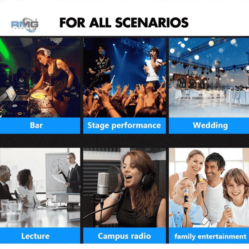 V8s podcasting sound card with voice effects