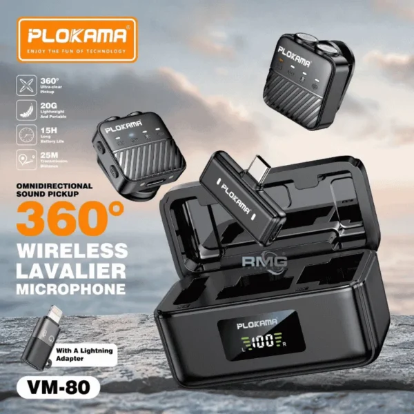 PLOKAMA VM80 microphone with receiver