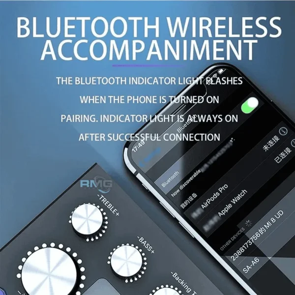 V8s streaming sound card front panel