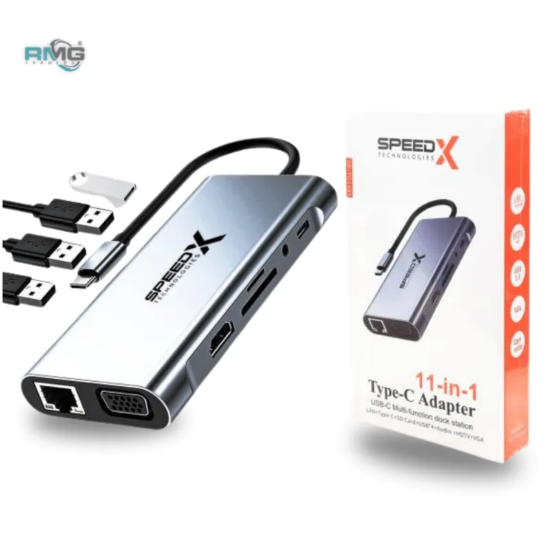 SPEED-X SP-TC1101 11-in-1 Type-C converter