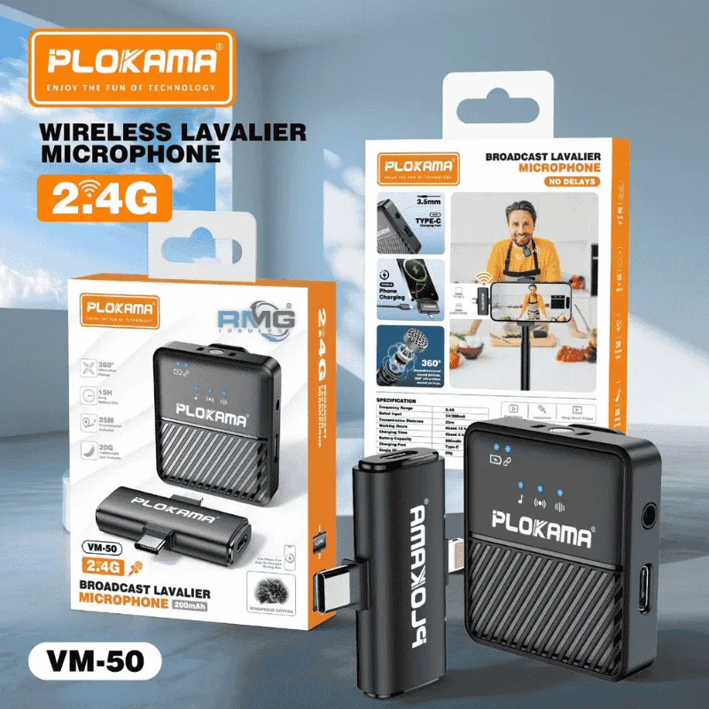 Single mic wireless system PLOKAMA VM50