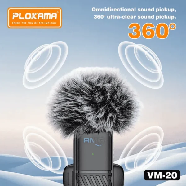 Wireless Lavalier microphone VM20