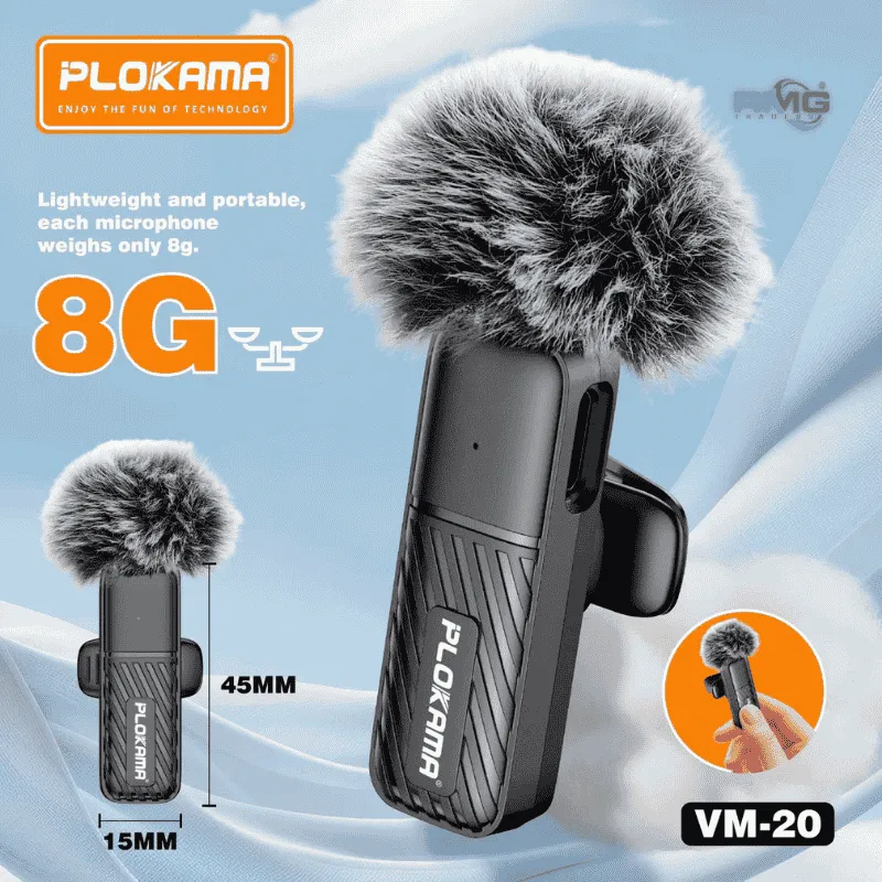 PLOKAMA VM20 microphone for interviews